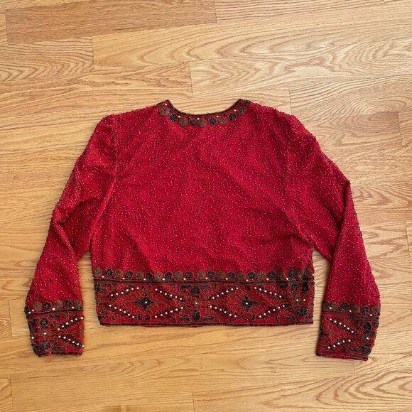 Vintage Laurence Kazar red jacket - Picture 2 of 7